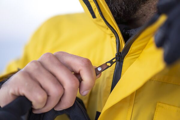 Haukland 7in1 Classic Jacke für Fotografen  gelb M