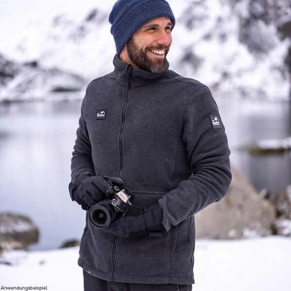 Haukland 7in1 Classic Jacke für Fotografen  gelb M