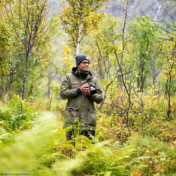 Haukland 7in1 Classic Jacke für Fotografen  Khaki XL