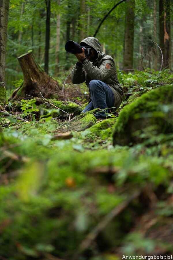Haukland 7in1 Classic Jacke für Fotografen  Khaki XL