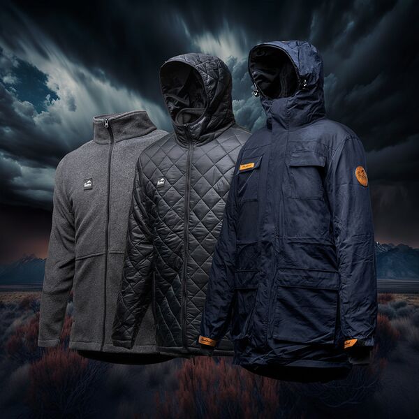 Haukland 7in1 Classic Jacke für Fotografinnen  saphir-schwarz L