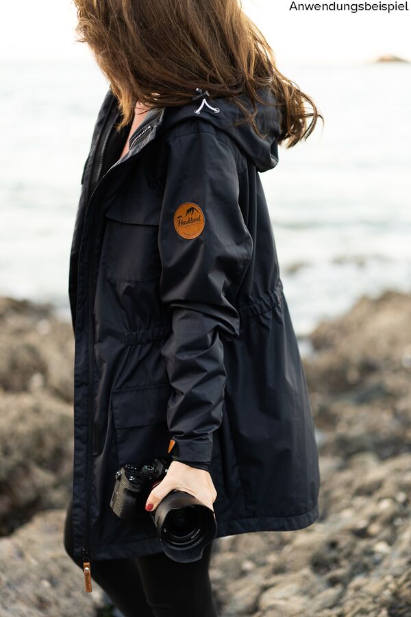 Haukland 7in1 Classic Jacke für Fotografinnen  saphir-schwarz L