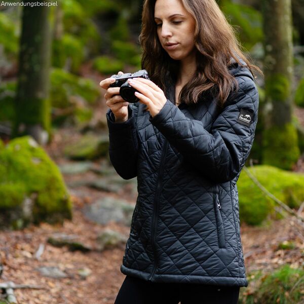 Haukland 7in1 Classic Jacke für Fotografinnen  saphir-schwarz L