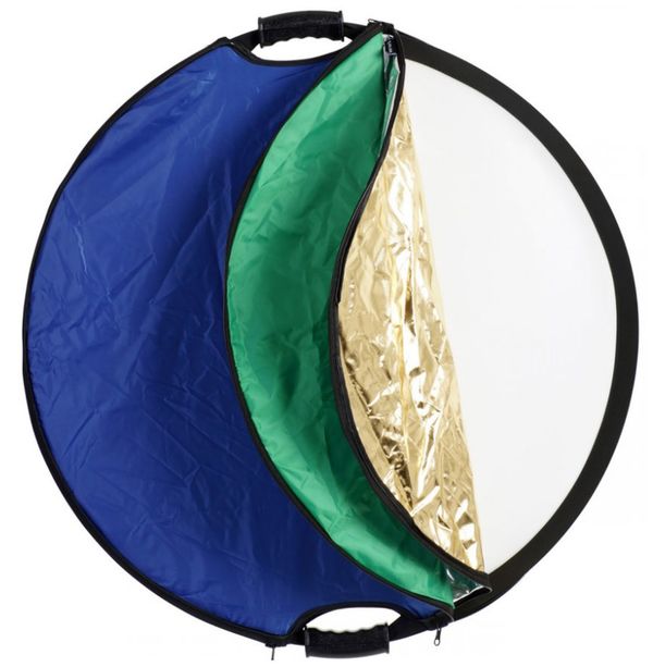 Helios Faltreflektor 7in1 mit 2 Griffen- rund  80cm