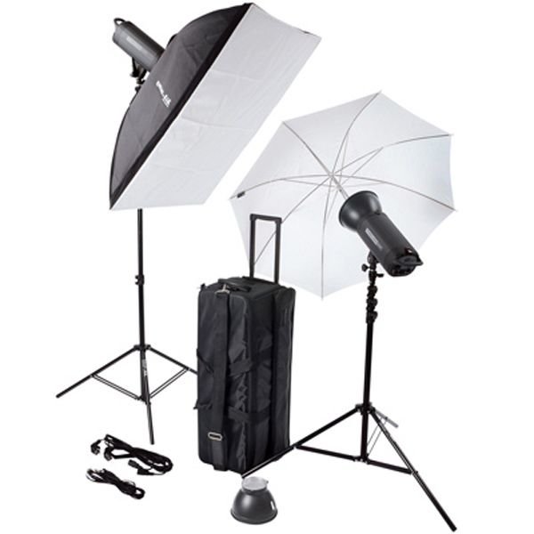 Helios Profi-Blitzstudio II  600P 2er-Set