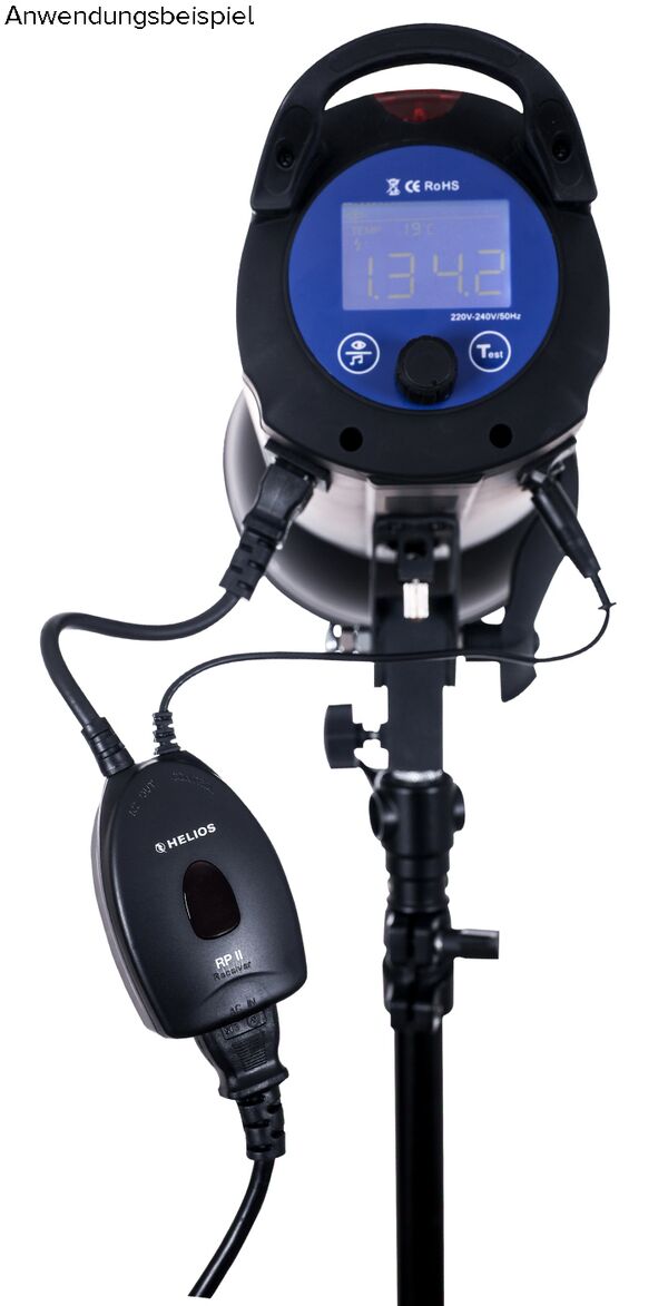 Helios TP II-AC Funkauslöser-Set Studio AC 