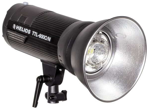 Helios TTL-600C/N Studio-Akkublitz 