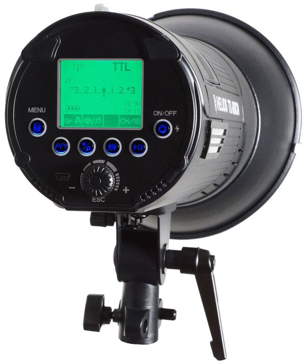 Helios TTL-600C/N Studio-Akkublitz 