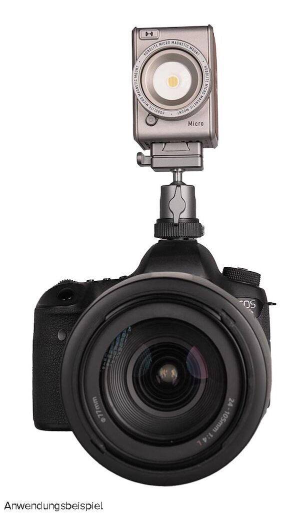 Hobolite Micro Kugelkopf Coldshoe Adapter 