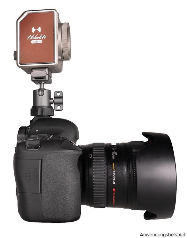 Hobolite Micro Kugelkopf Coldshoe Adapter 