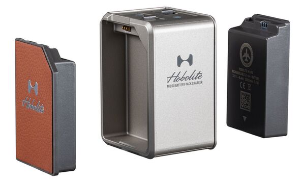 Hobolite Micro Ladestation mit 2x Akkus 