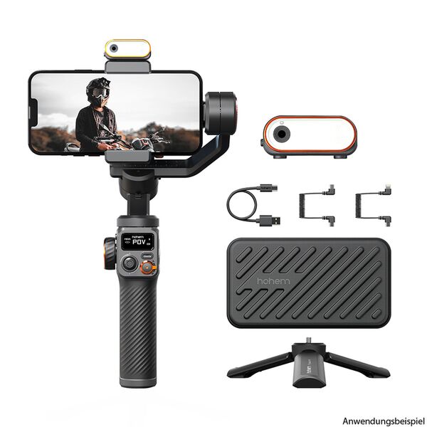 Hohem iSteady M6 Kit Premium Gimbal w/ Light + AI-sensor 