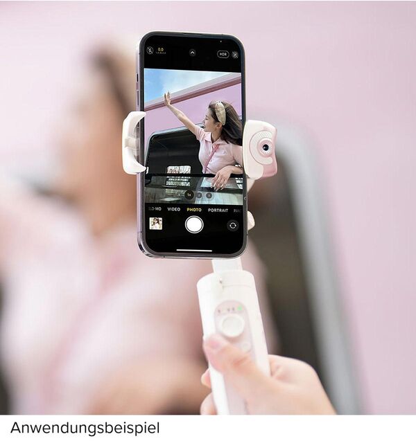 Hohem iSteady V2s  weiß / rosa