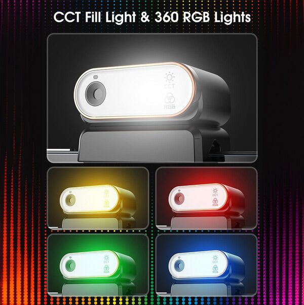 Hohem Magnetisches Aufhelllicht mit integriertem AI Vision Sensor für iSteady M6 