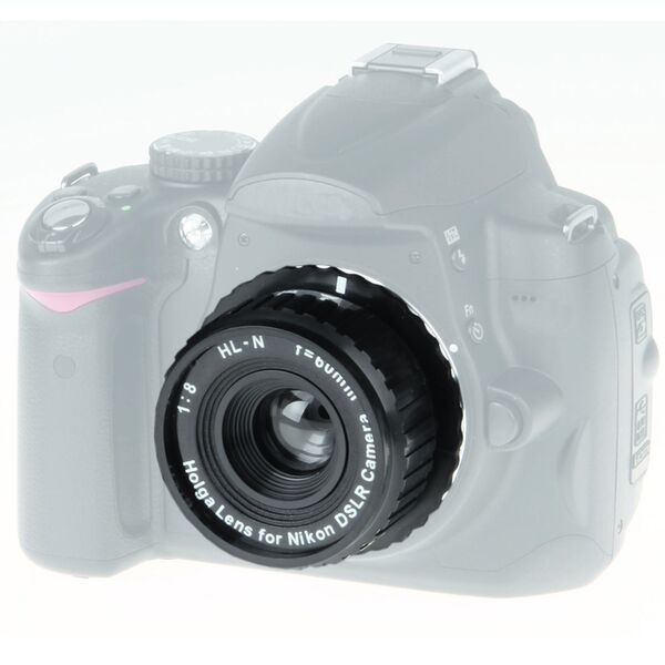 Holga 60mm f/8,0  Nikon FX