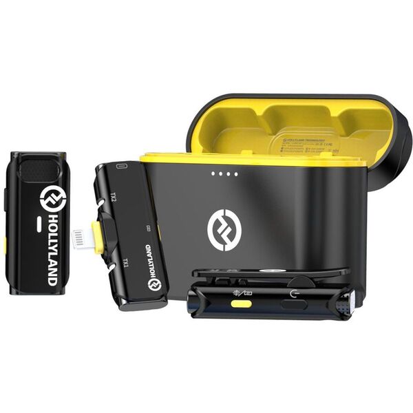 Hollyland HL-Lark C1 Duo  für iPhone schwarz