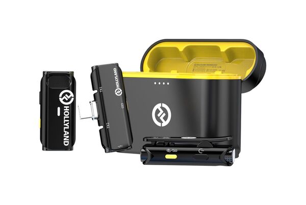 Hollyland HL-Lark C1 Duo Black wireless mic  for USB-C