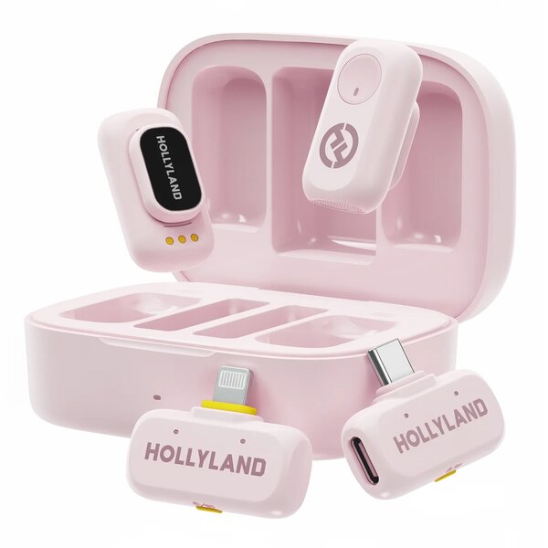 Hollyland Lark A1  Combo Cloud Pink