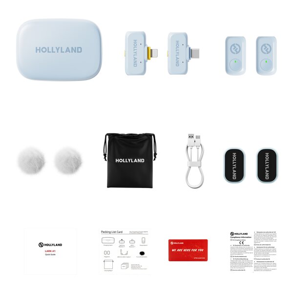 Hollyland Lark A1  Combo Sky Blue
