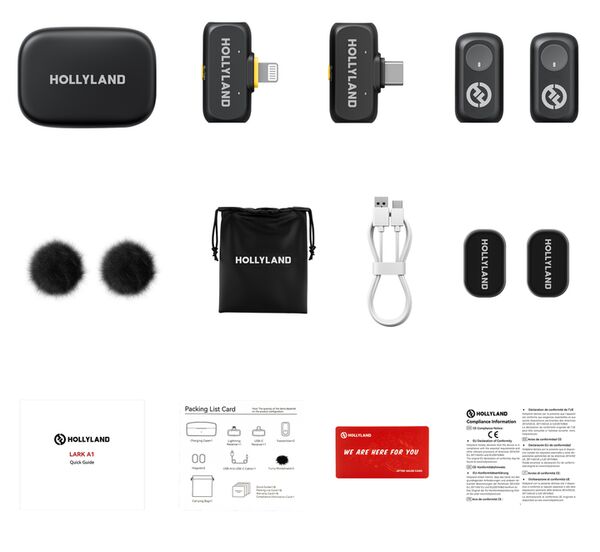 Hollyland Lark A1  Combo Space Gray