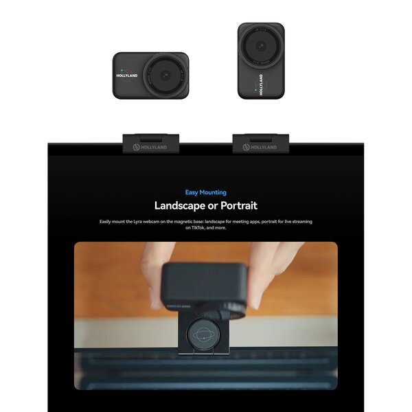 Hollyland Lyra 4K UHD Webcam  Streaming Combo