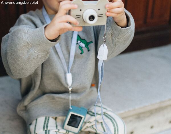 Hoppstar 2in1 (integriertem USB) Lanyard  stone