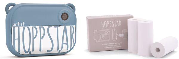 Hoppstar Kinderkamera Artist inkl. 3er Papierrollen Nachfüllpack  denim