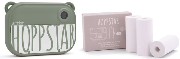 Hoppstar Kinderkamera Artist inkl. 3er Papierrollen Nachfüllpack  laurel