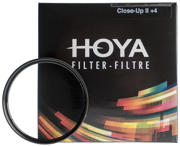 Hoya CLOSE-UP +4 II, HMC, IN SQ.CASE  37mm
