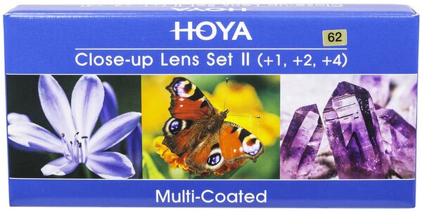 Hoya CLOSE-UP SET (+1,+2,+4) II, HMC  49mm