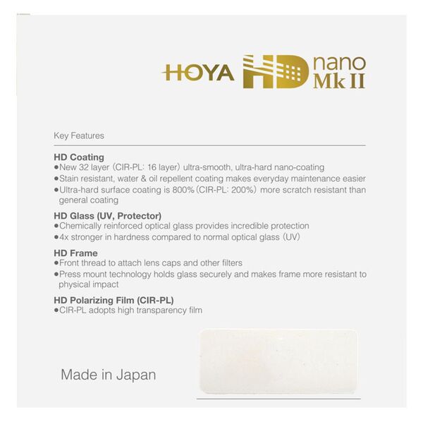 Hoya HD nano MkII CIR-PL  55mm