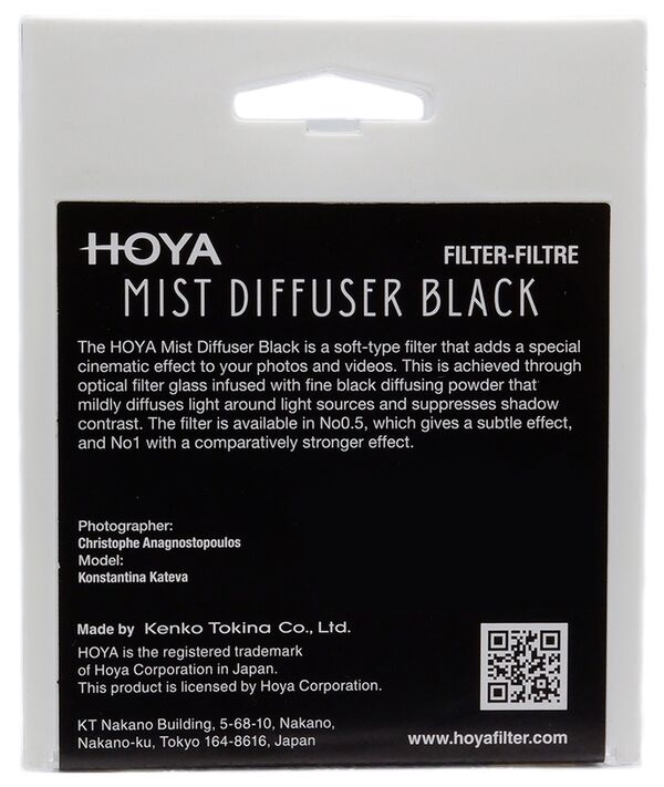 Hoya Mist Diffuser BK No 0.5  72mm