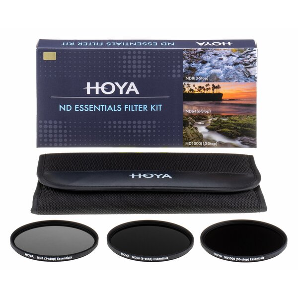 Hoya ND Essentials Filter Kit 8/64/1000  82mm