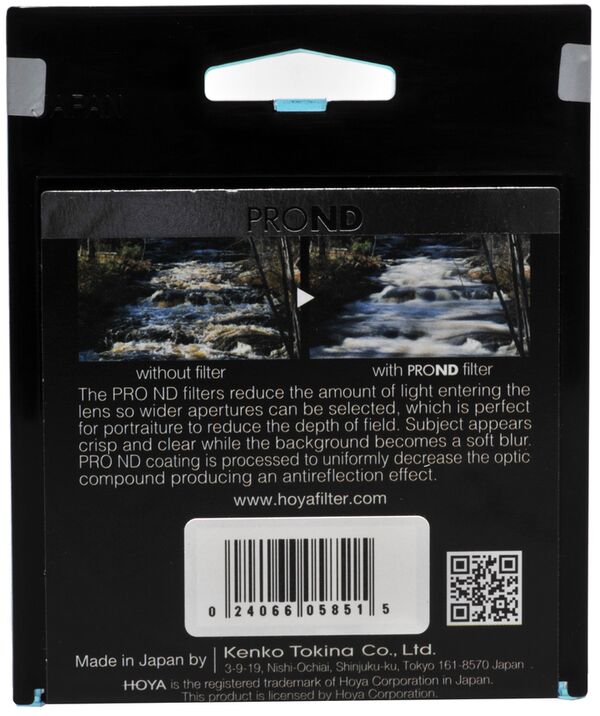 Hoya ND32, PRO  72mm