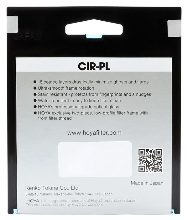 Hoya PL-CIR, Fusion One  49mm