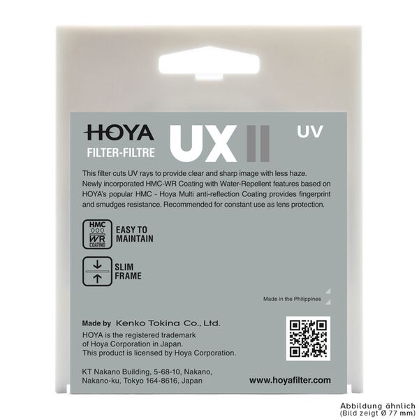 Hoya UX UV II  58mm