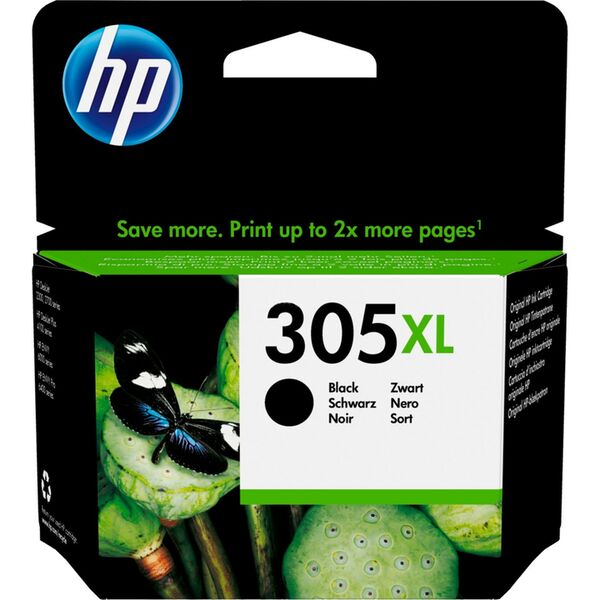 HP Tinte schwarz Nr. 305XL Tinte (3YM62AE) 