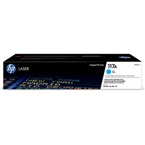 HP Toner HP 117A  cyan