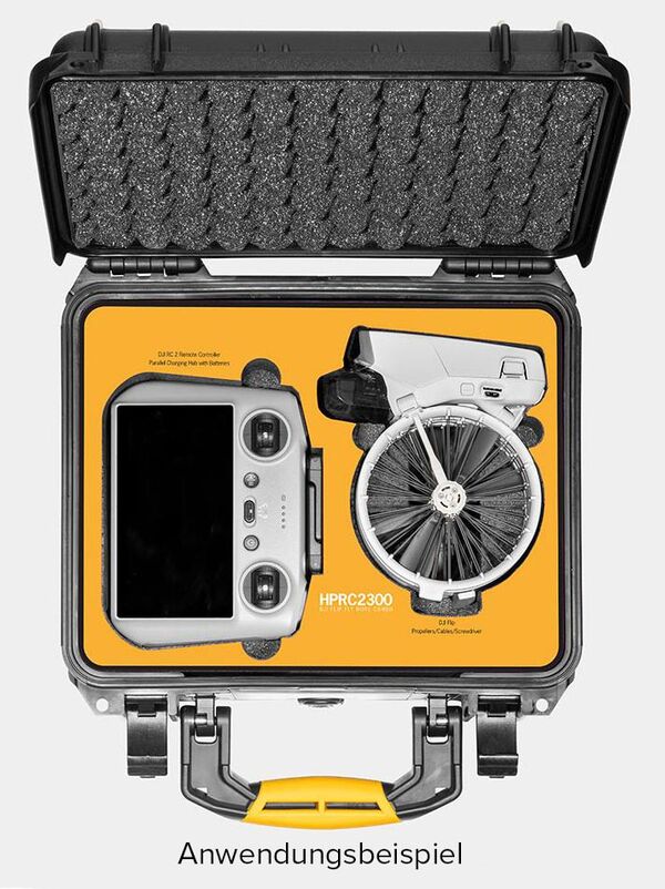 HPRC READY 2300 Schutzkoffer für DJI FLIP Fly More Combo 