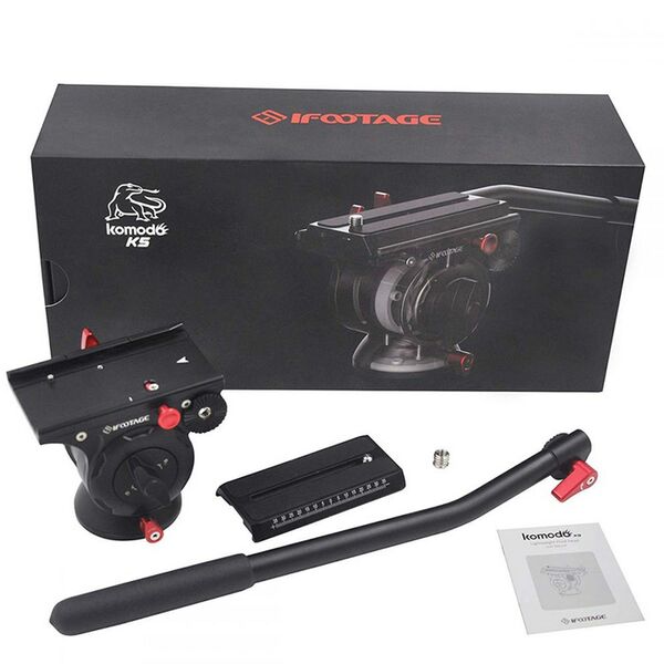 ifootage Cobra 2 C180 II mit Komodo K5 Fluid Kopf Bundle 