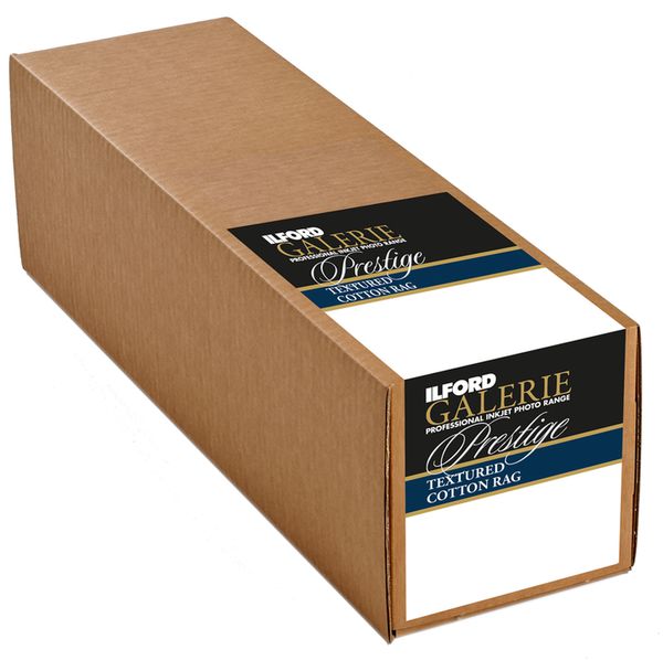 Ilford Druckerpapier GALERIE Prestige Textured Cotton Rag  127,0 cm 15 m Rolle