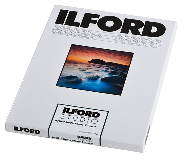 Ilford Druckerpapier STUDIO Glossy 250gsm  A4 50 Blatt