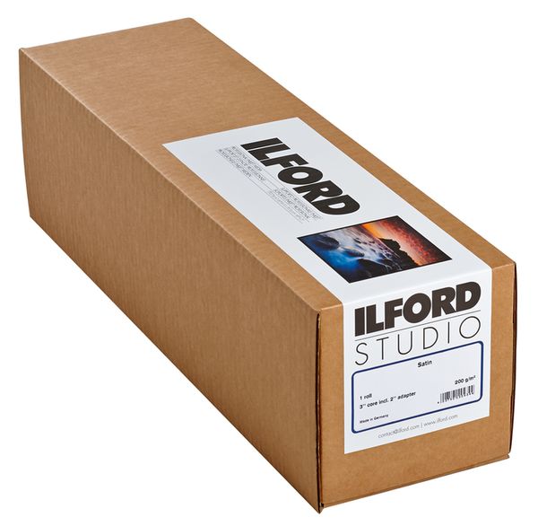 Ilford Druckerpapier STUDIO Satin 200gsm  43,2 cm 30 m Rolle