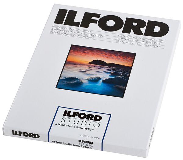 Ilford Druckerpapier STUDIO Satin 250gsm  12,7 x 17,8 cm 100 Blatt