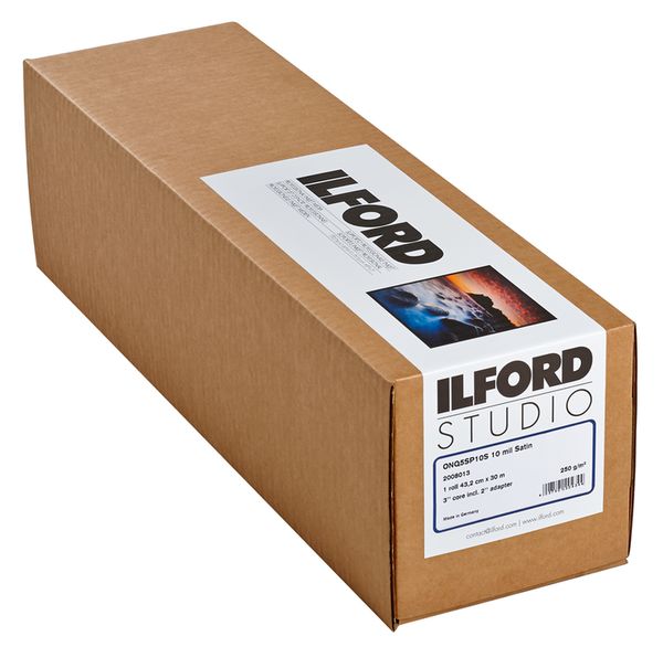 Ilford Druckerpapier STUDIO Satin 250gsm  43,2 cm 30 m Rolle
