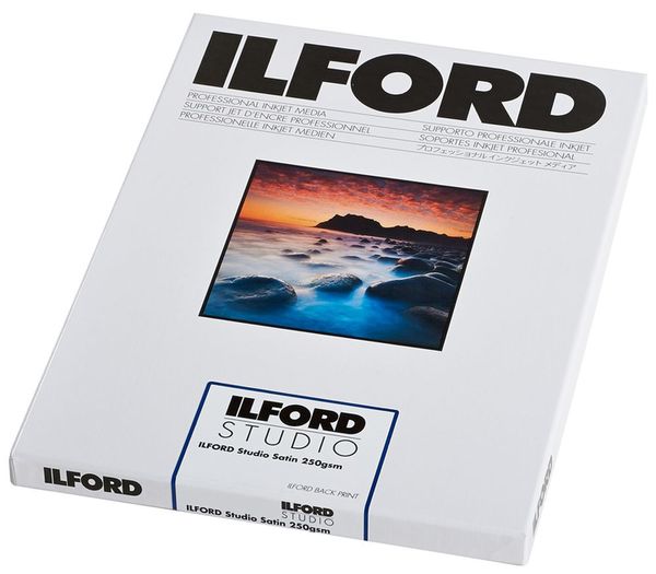 Ilford Druckerpapier STUDIO Satin 250gsm  A2 50 Blatt