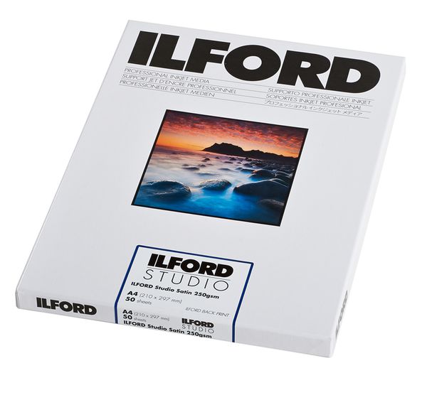 Ilford Druckerpapier STUDIO Satin 250gsm  A4 50 Blatt