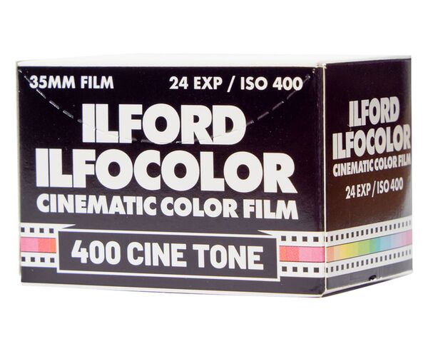 Ilford Ilfocolor 400 Cine Tone 35mm 24 exposures / ECN2 Cinefilm 