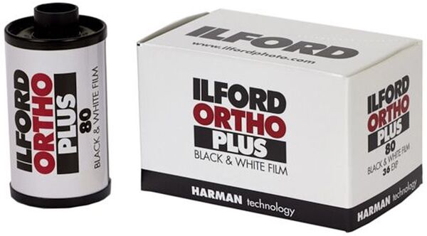 Ilford Ortho Plus135/36 sw Kleinbildfilm 