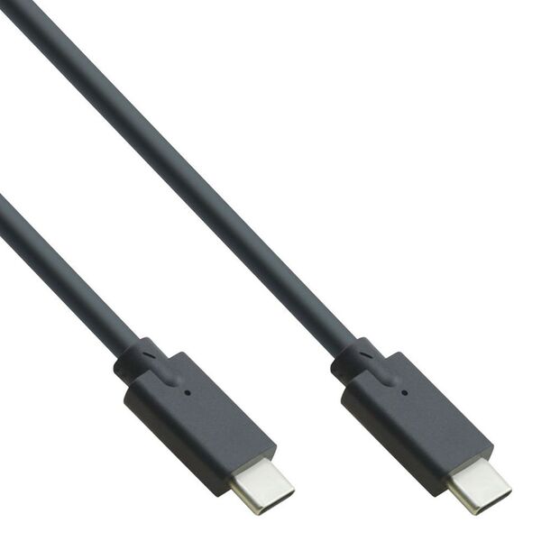 Inline USB 3.2 Gen.2 Kabel, Typ C 2m  schwarz